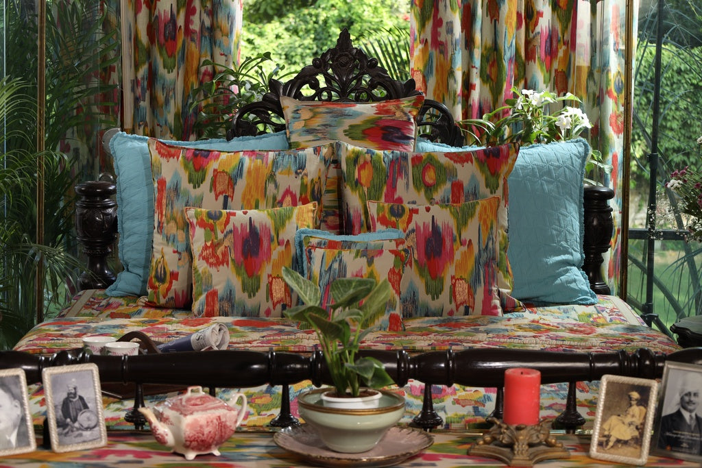 Rangeen Ikat joy Bed