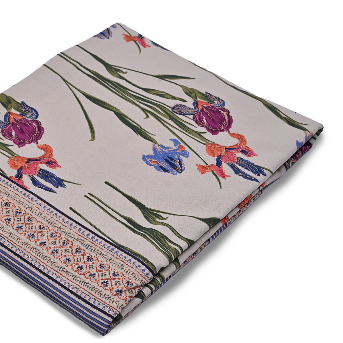 Bed Cover - Diana Flower Plum