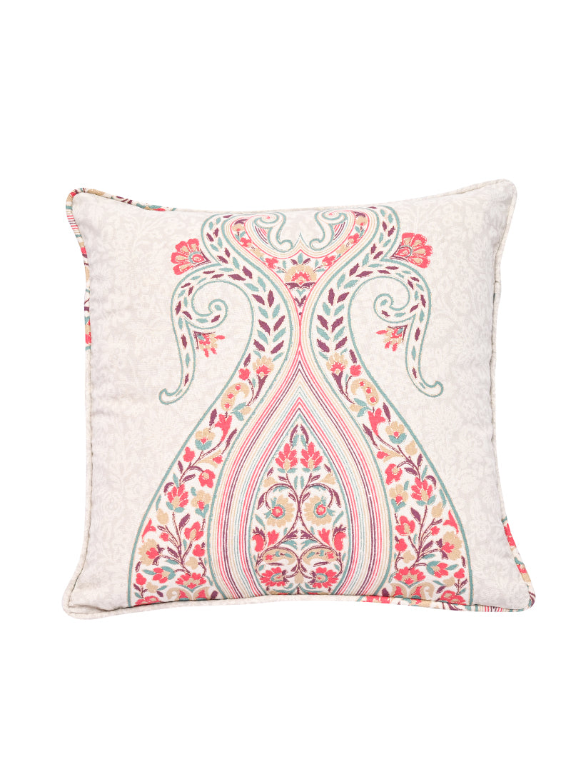 Cotton Cushion Cover - Chashmebagh Betty