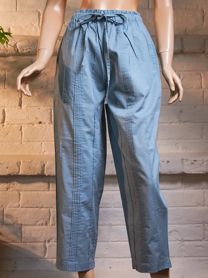 Twine Pant- Solid light Blue