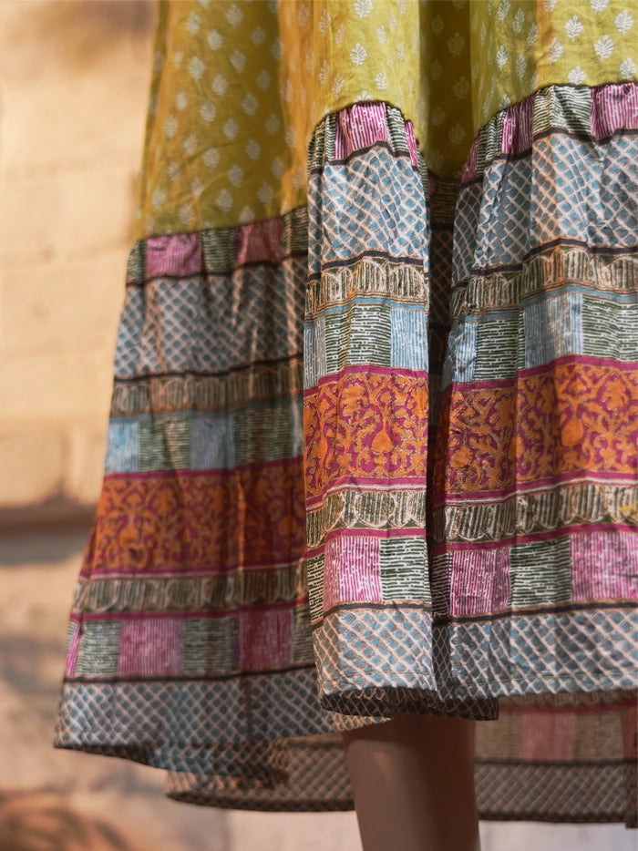 Gazal Dress - Blade Fern