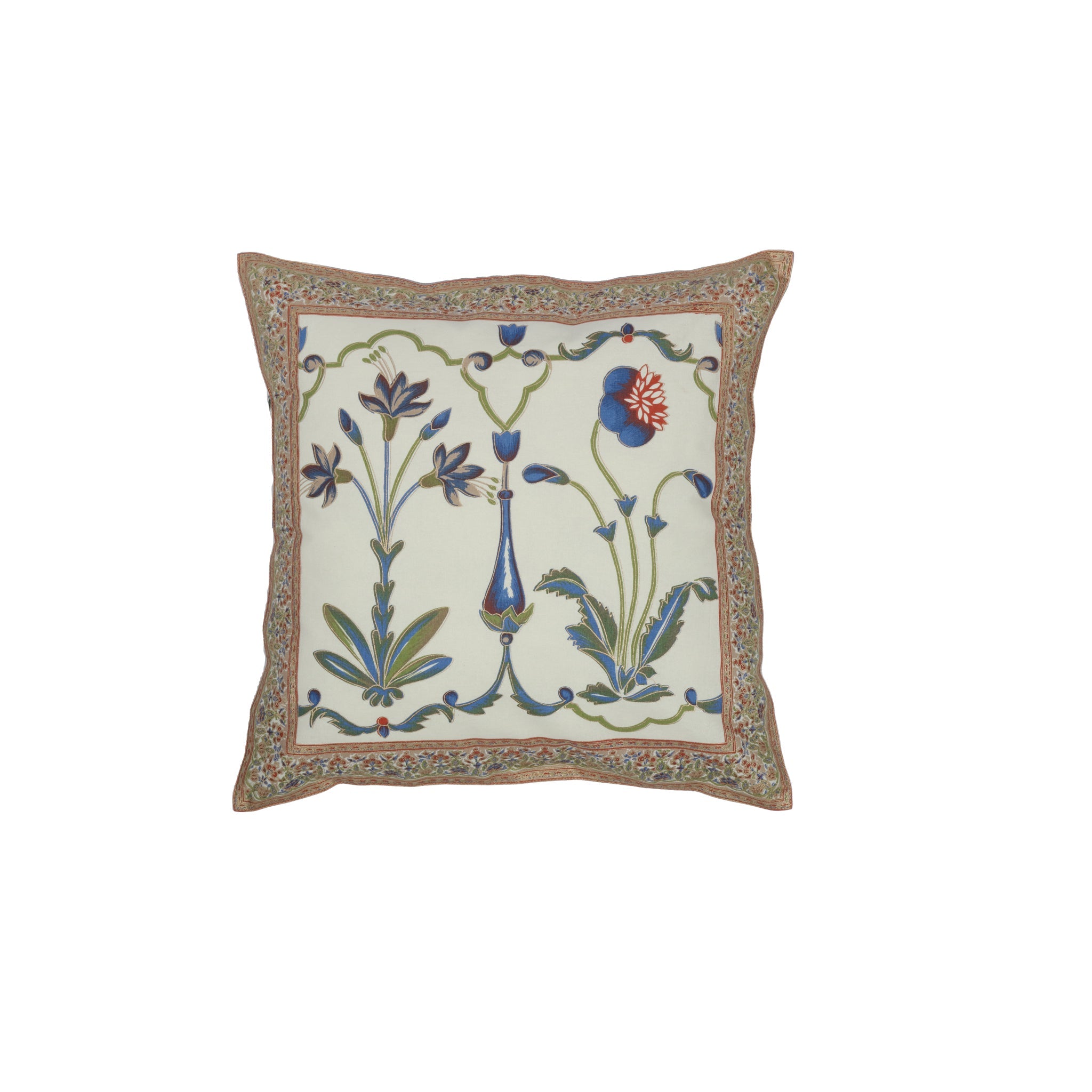 Cotton Cushion Cover - Kohinoor Ash Rose