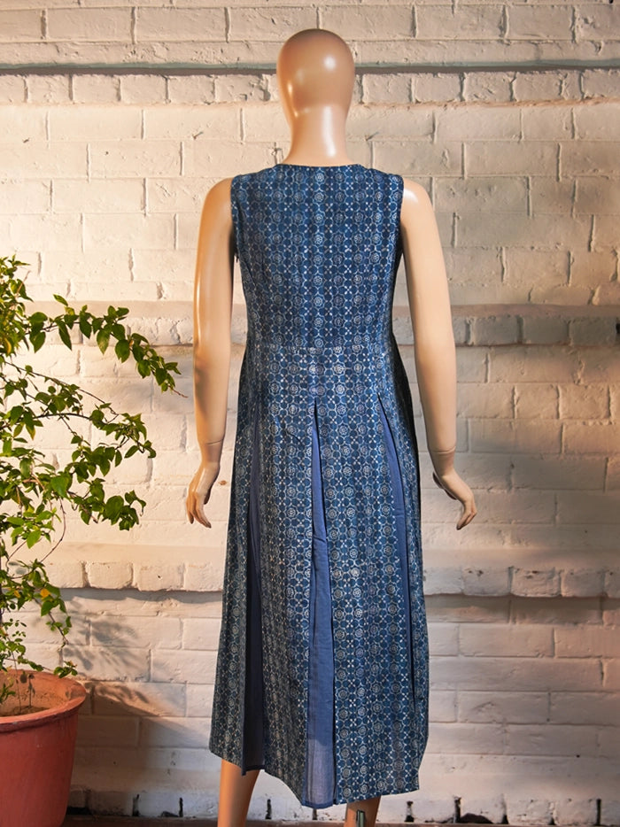 Kota Dress - Indigo Blue