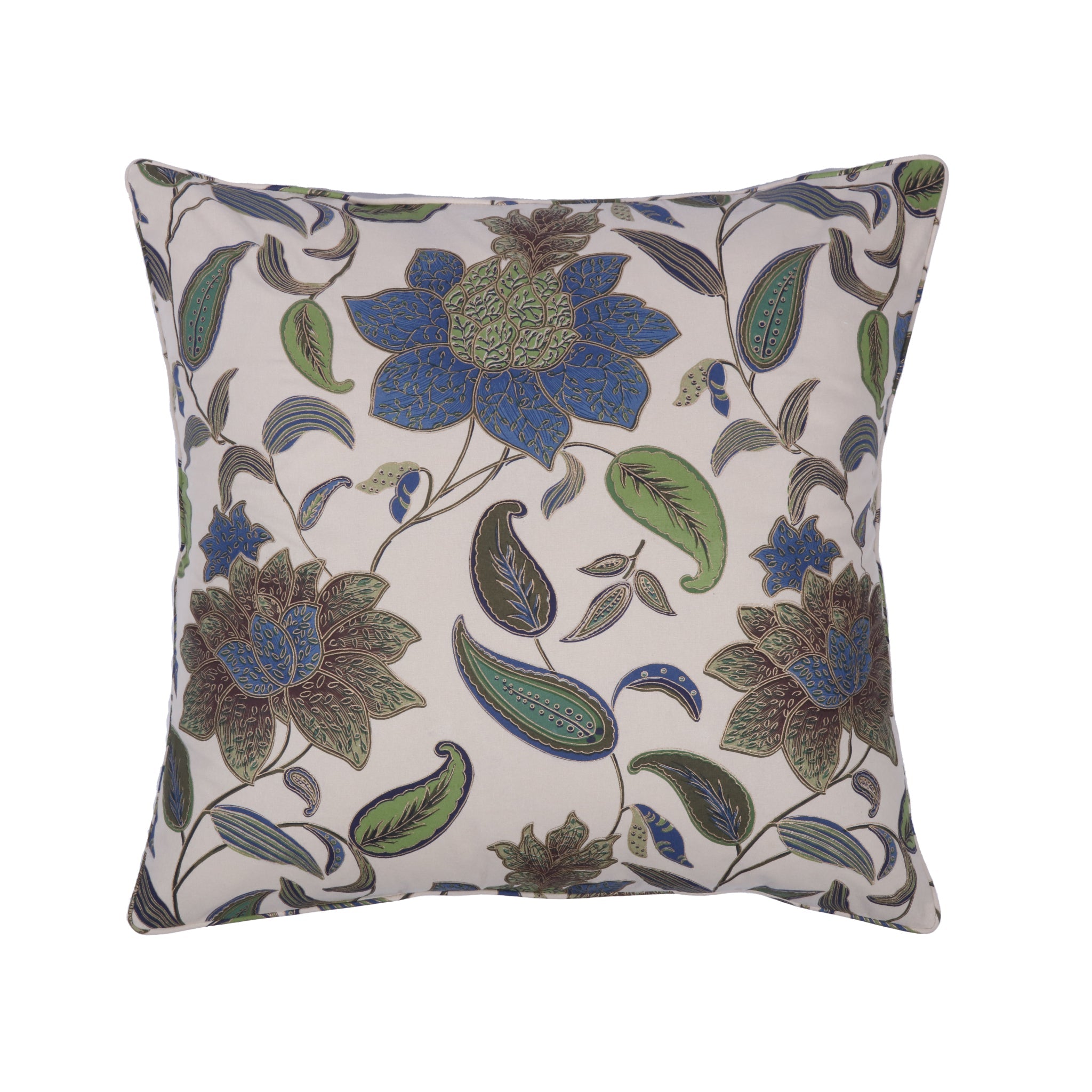 Cotton Cushion Cover - Indus Mahogany