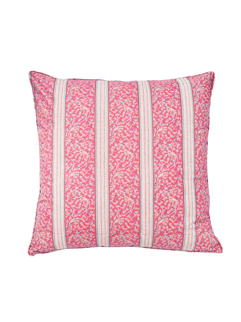 Cotton Cushion Cover - Peacock Bubbles