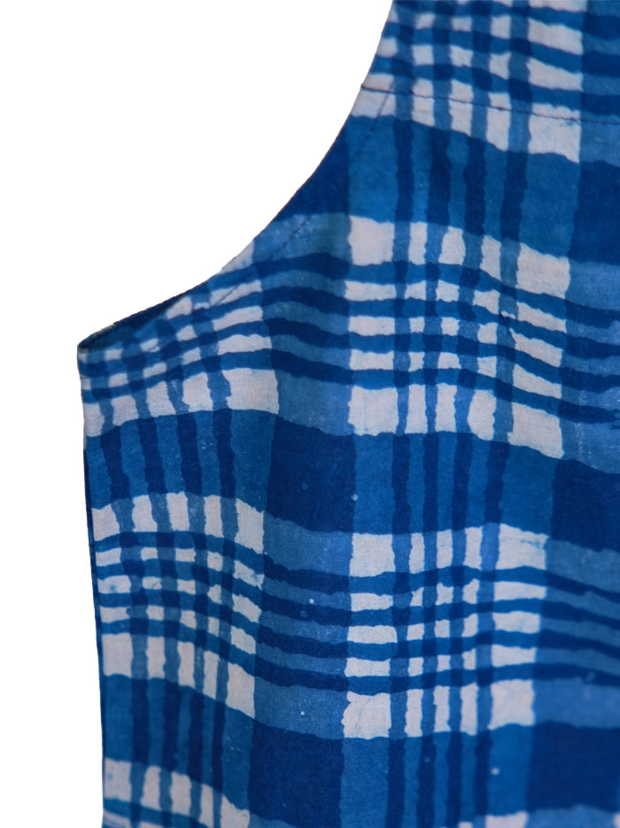 Bacha Razi Top - Indigo Blue