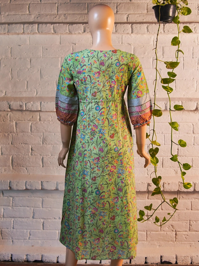 Rao Bika Dress - Small Aima Grass