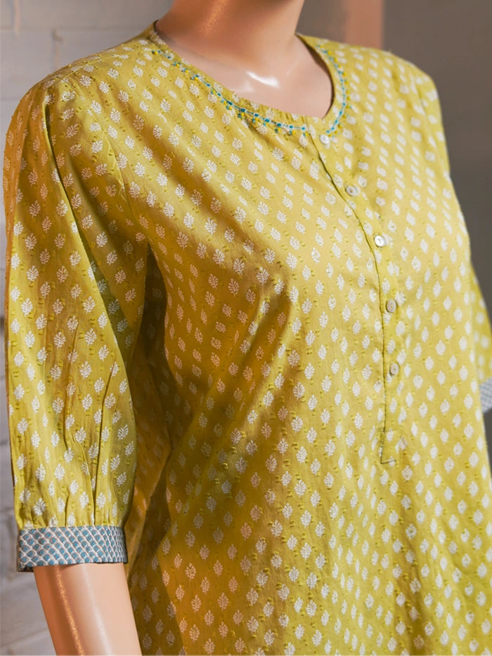 Haseen Kurta - Blade Fern