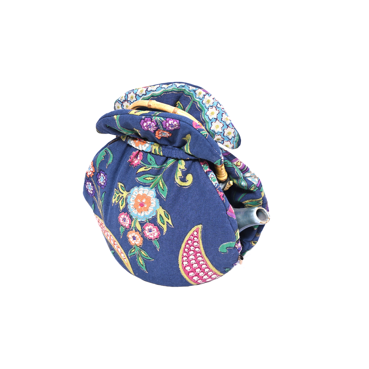 Victorian Teacosy Set - Chilgoza Heritage Blue