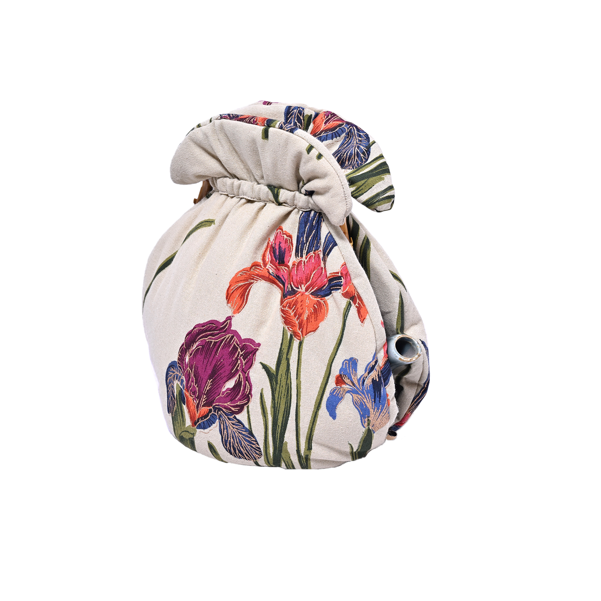 Victorian Teacosy Set - Diana Flower Plum