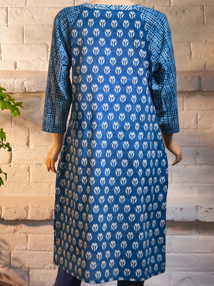 Jaisal Kurta - Indigo Blue