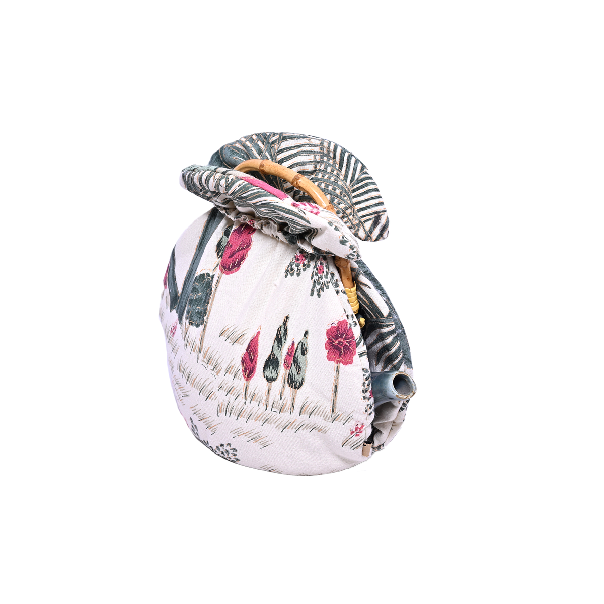 Victorian Teacosy Set - Village Life Oasis Green