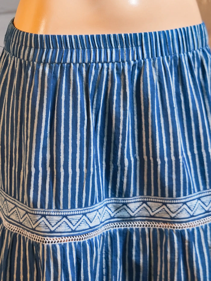 Rao Skirt - Indigo Blue