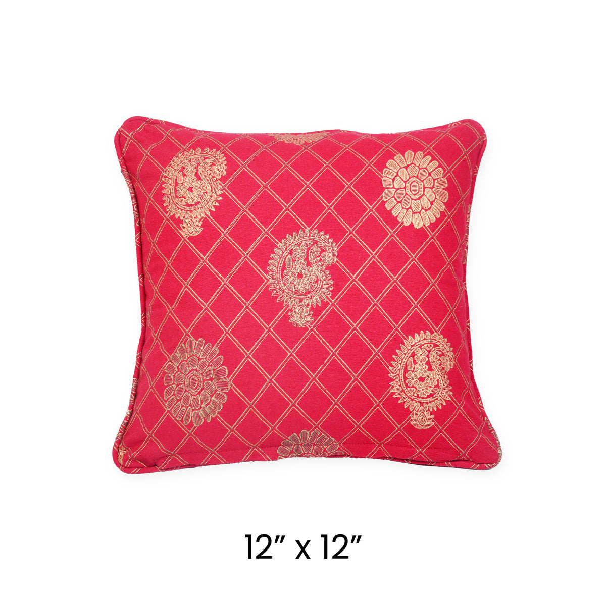 Cushion Cover - Zari Rang Mahal