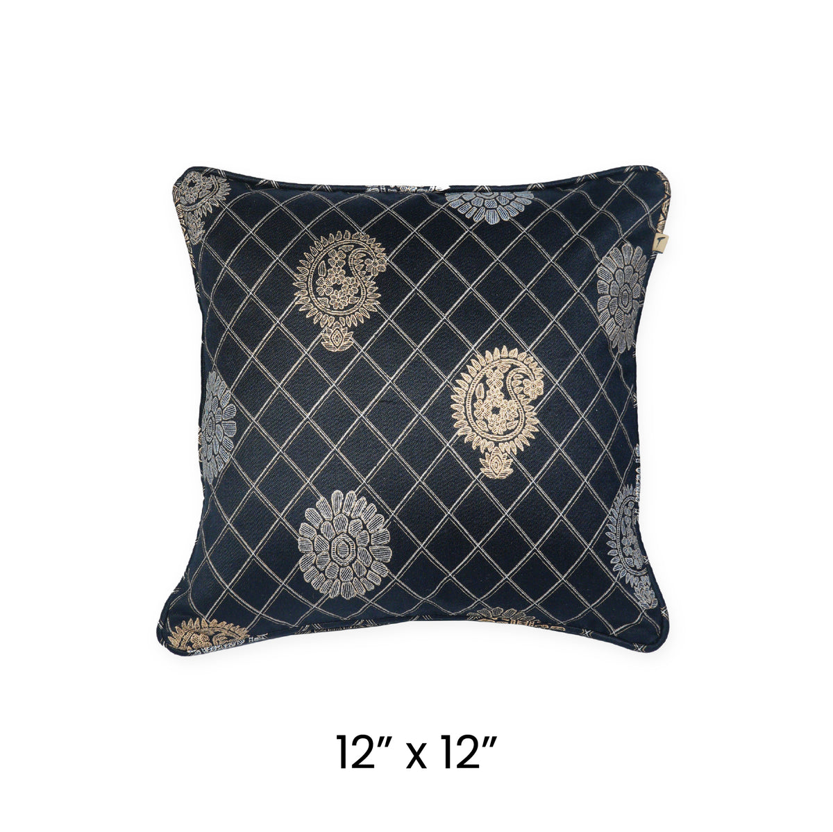 Cushion Cover - Zari Surma Raat