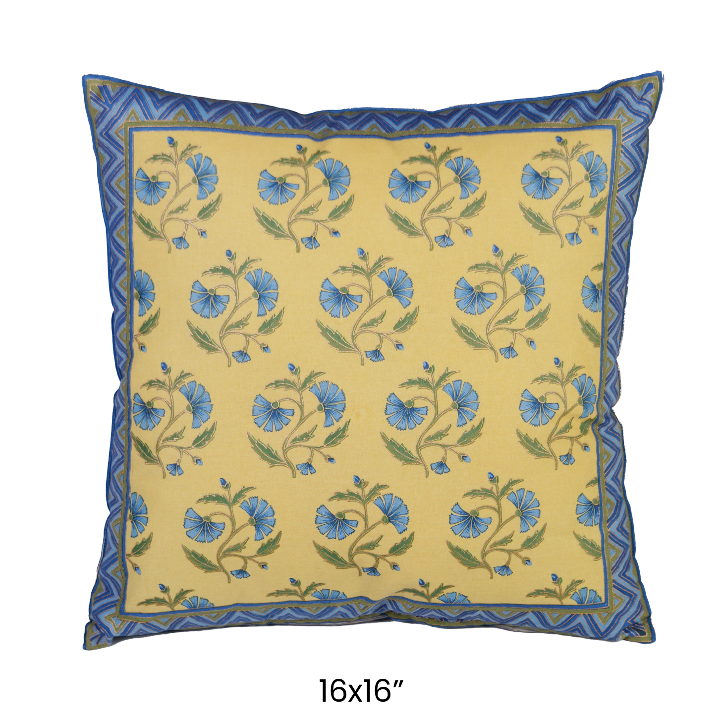 Cushion Cover - Bina Gola Baja Blue