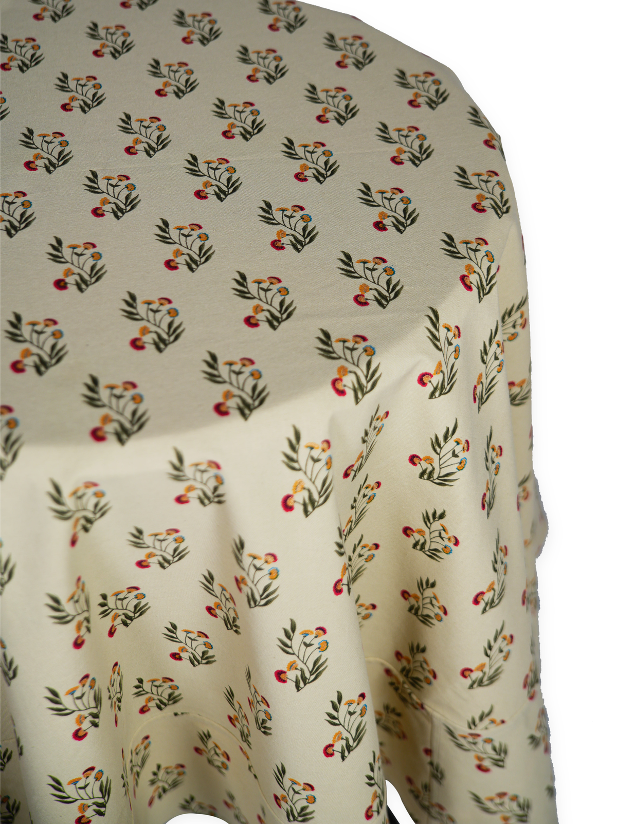 Round Table Cloth - Jodhabai Rang Mitti