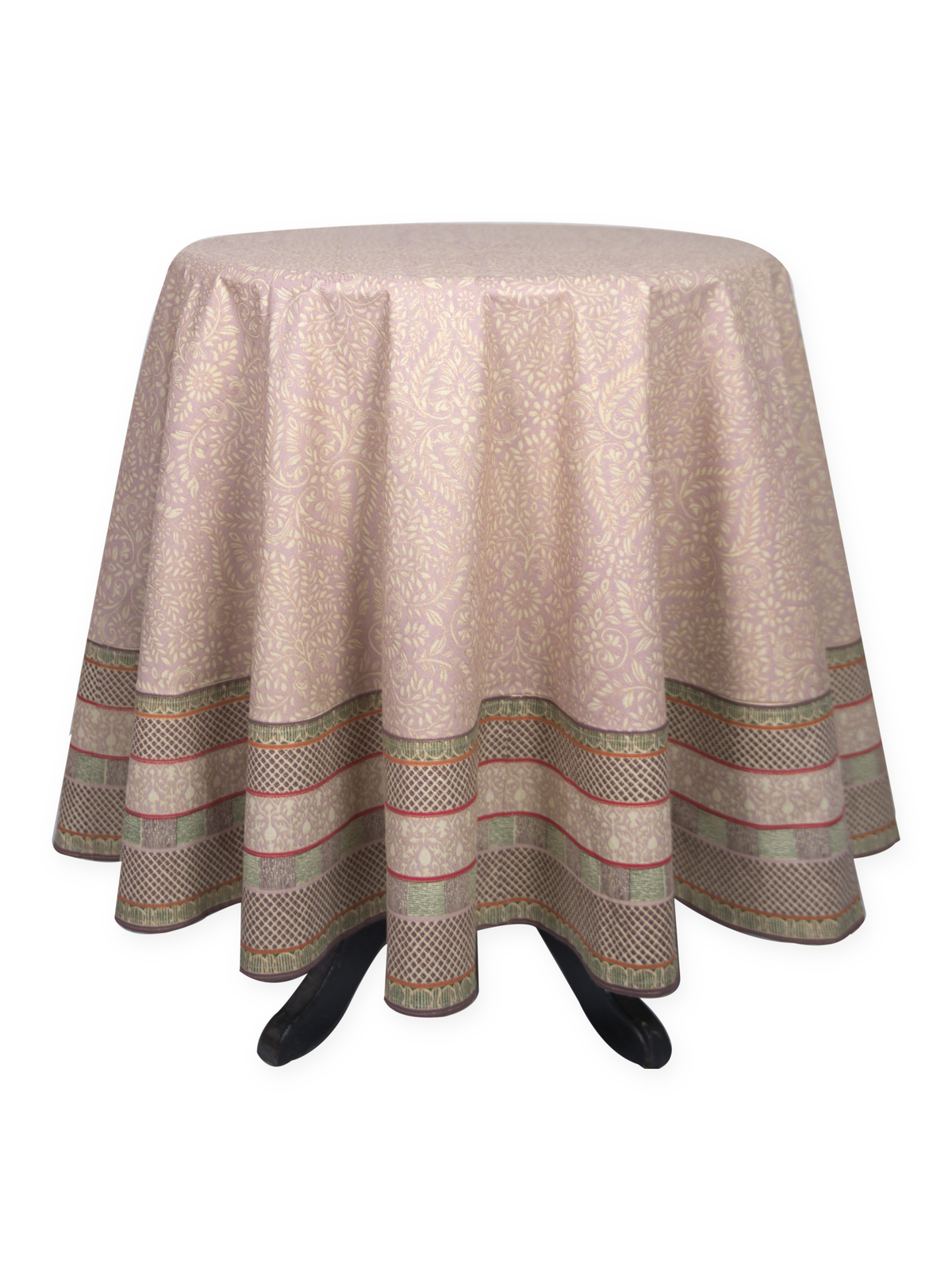 Round Table Cloth - Saffron Chunar