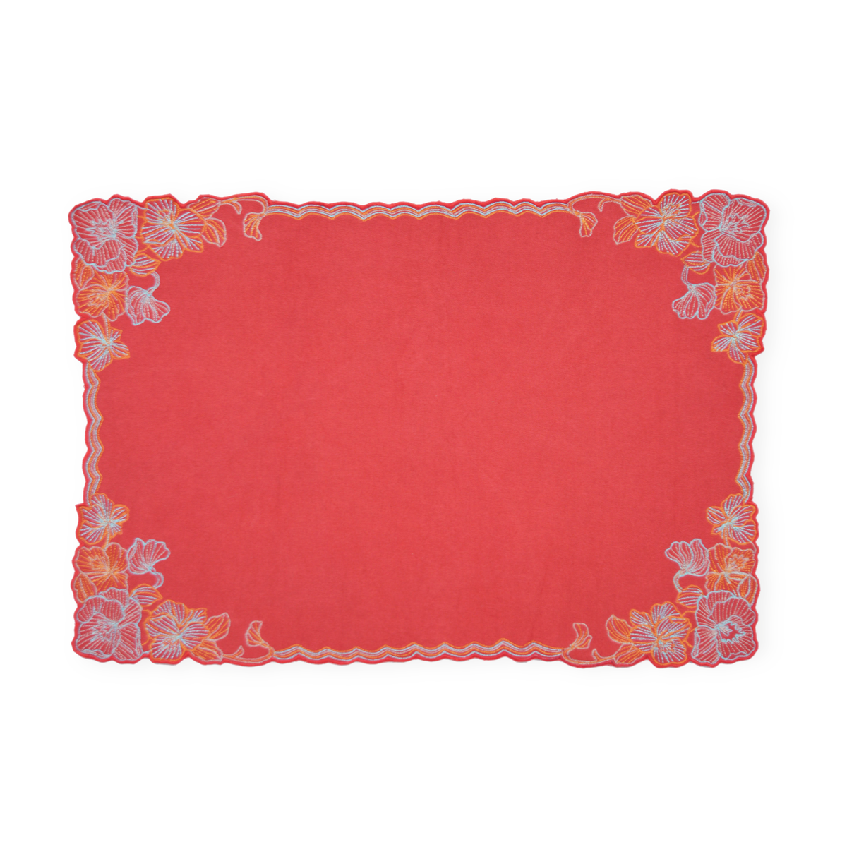Mat set of 6 - Scalloped Gulnar Scallop Shola