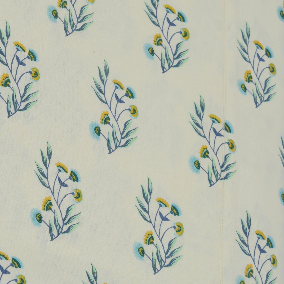 Bed Cover - Jodhabai Neel Panna