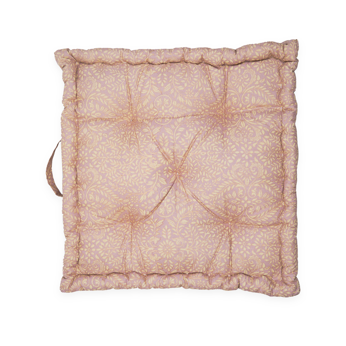 Box Cushion - Saffron Chunar