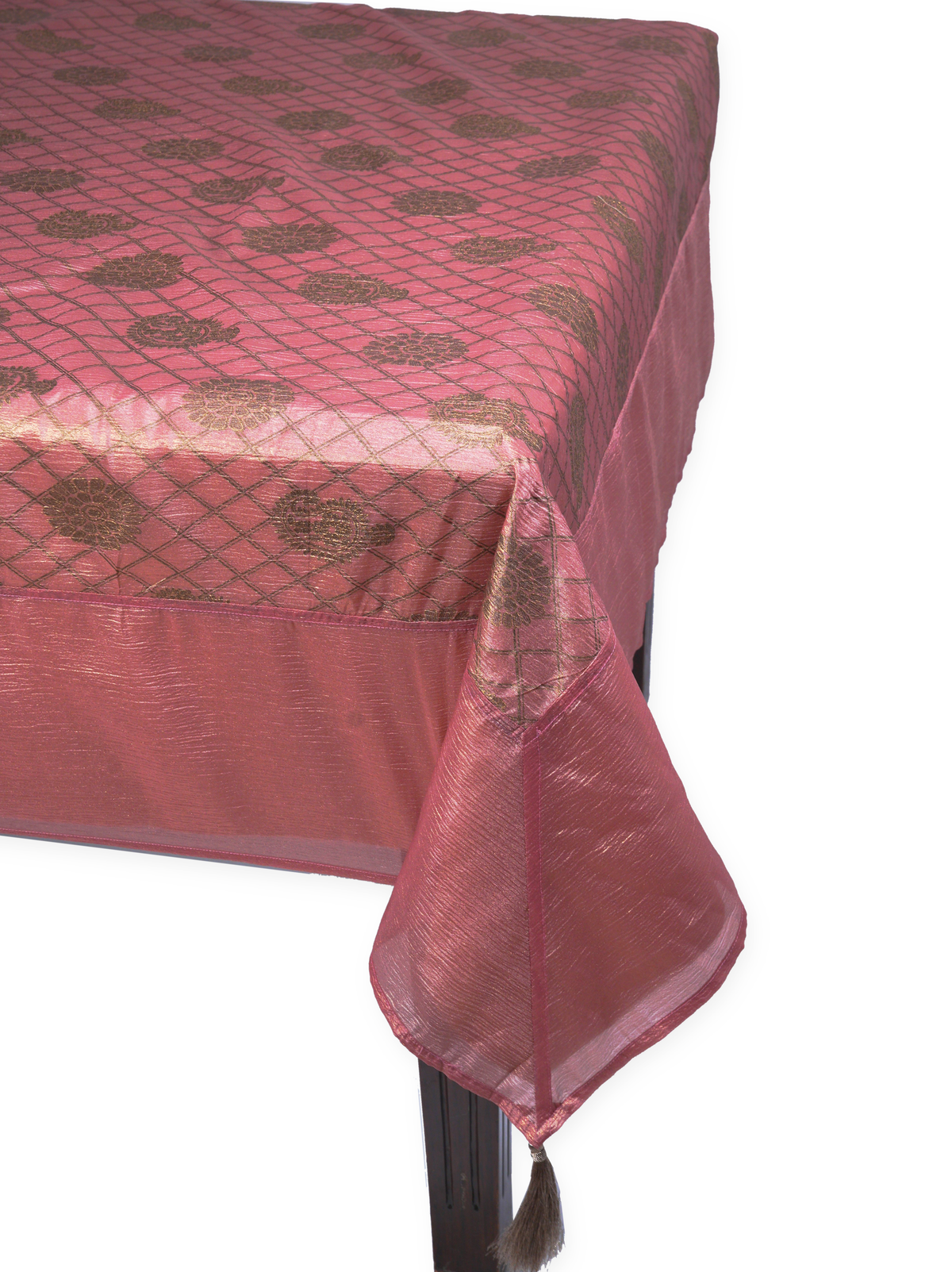 Table cloth - Zari Meta Pink