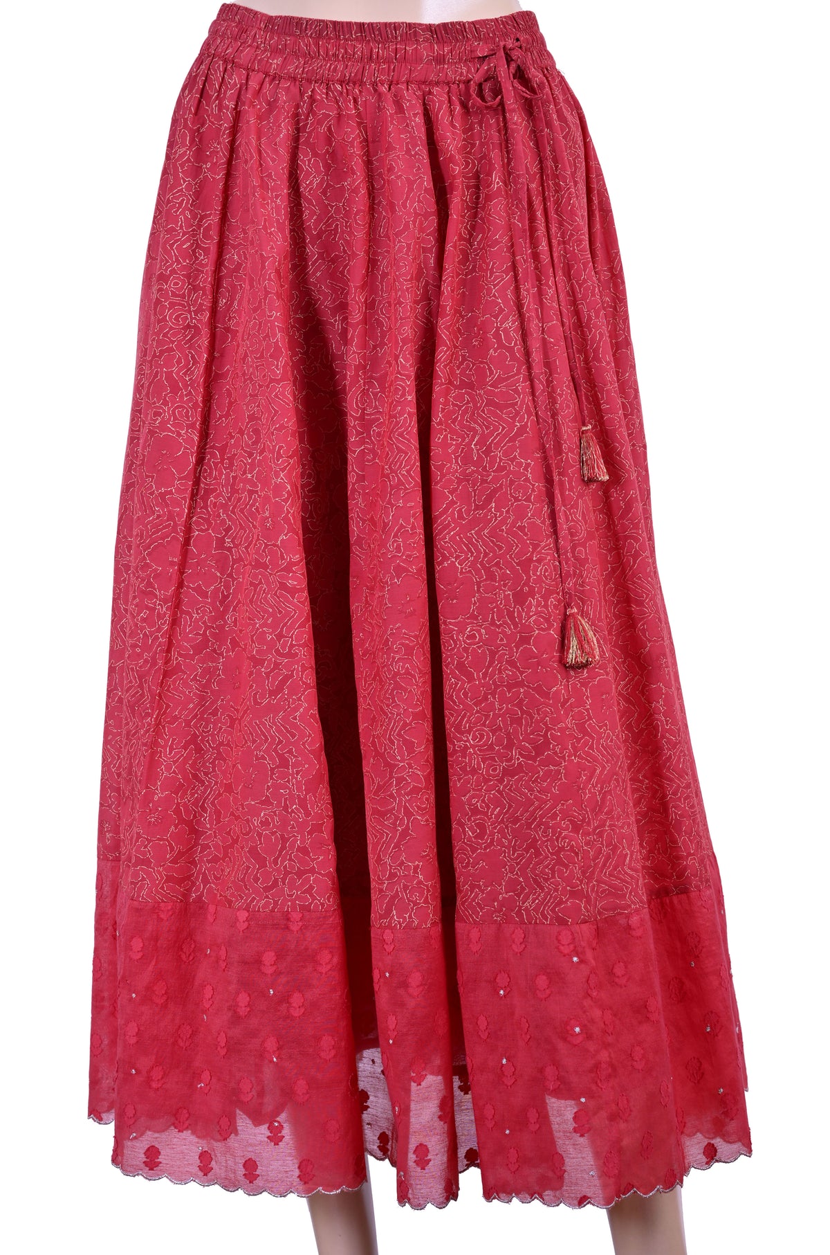 Dora Skirt - Alyssum / Red
