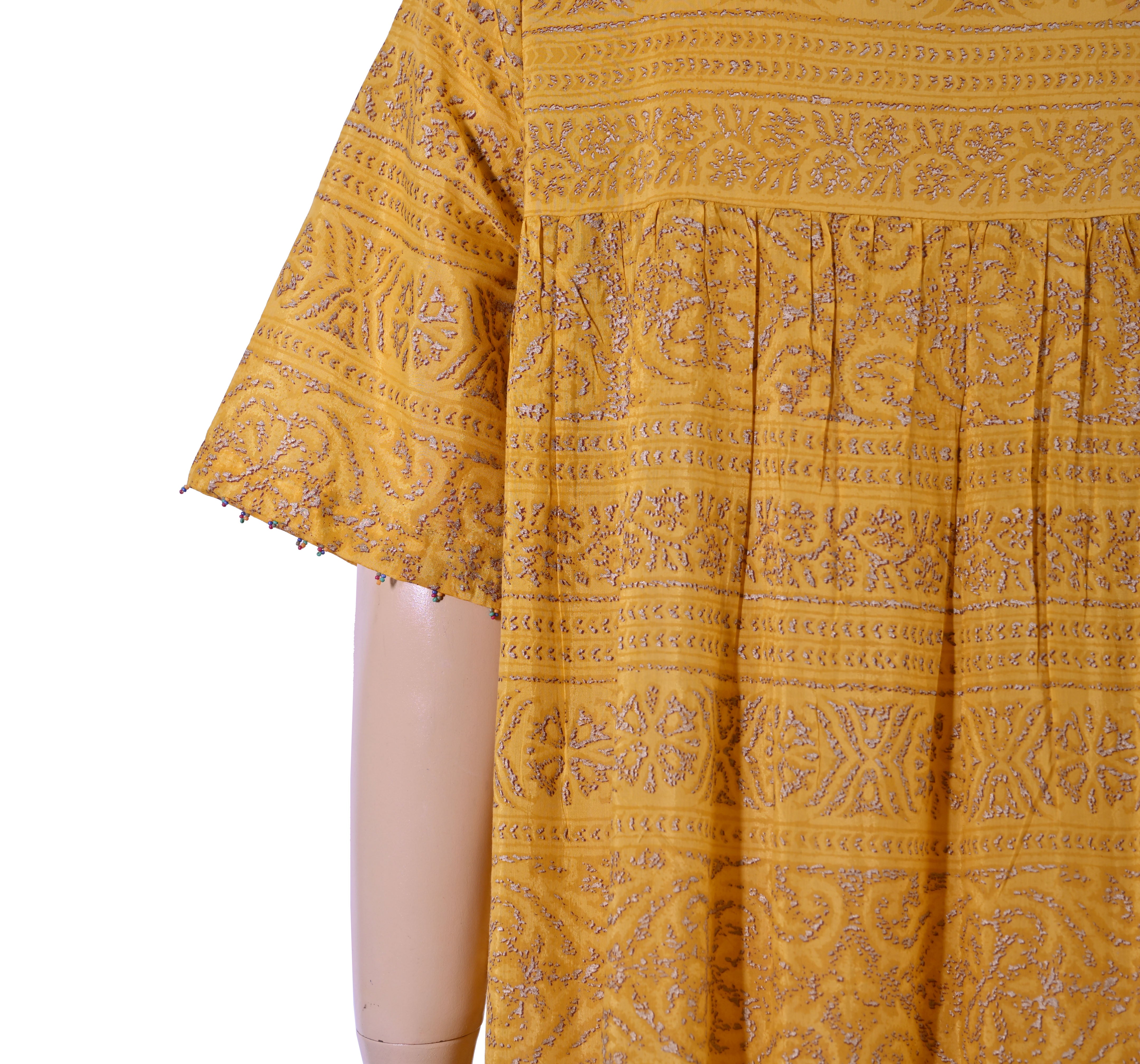 YELLOW BAHAR DRESS