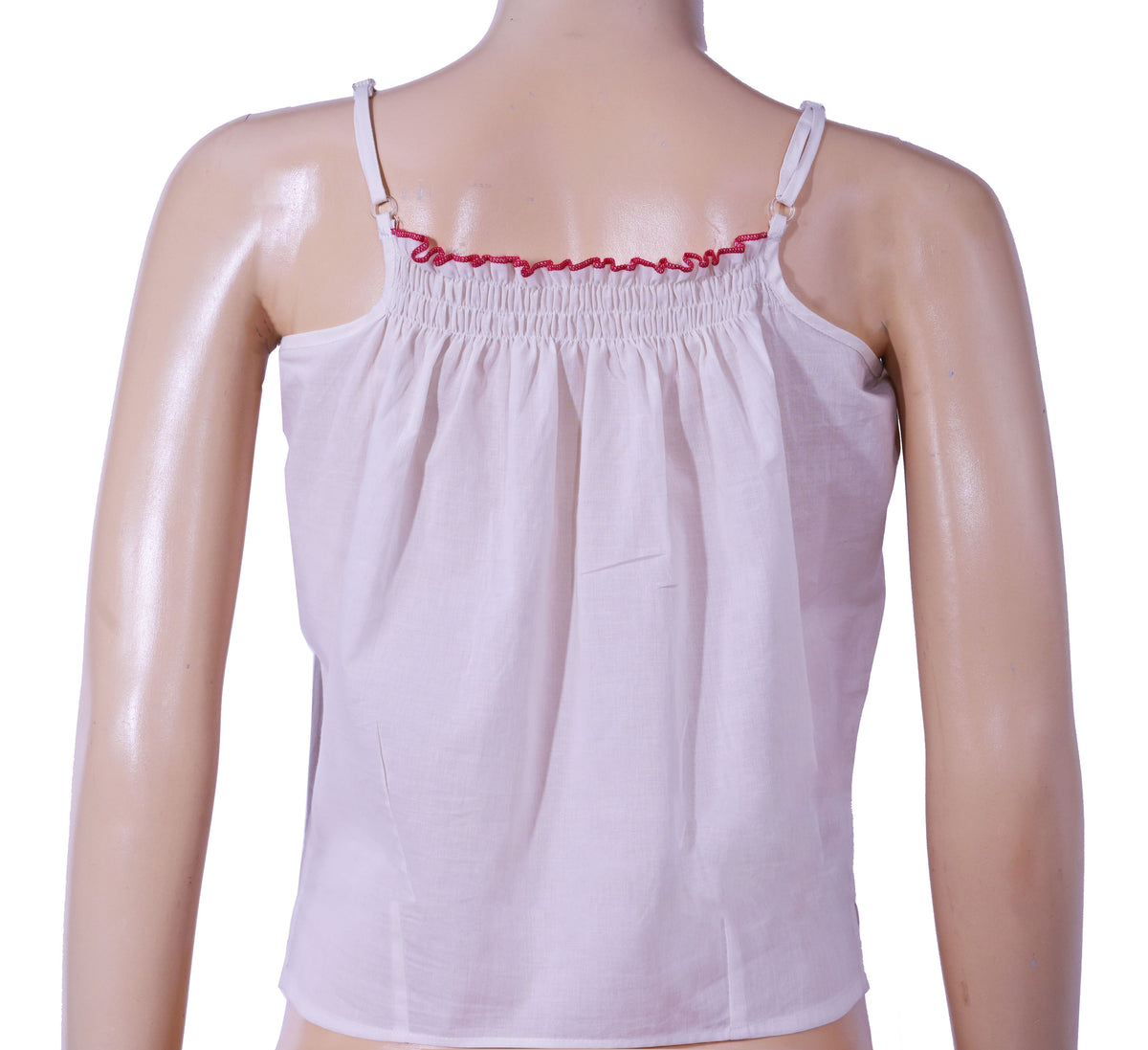 Aria Top WT Inner - Falling Leaves / Off White