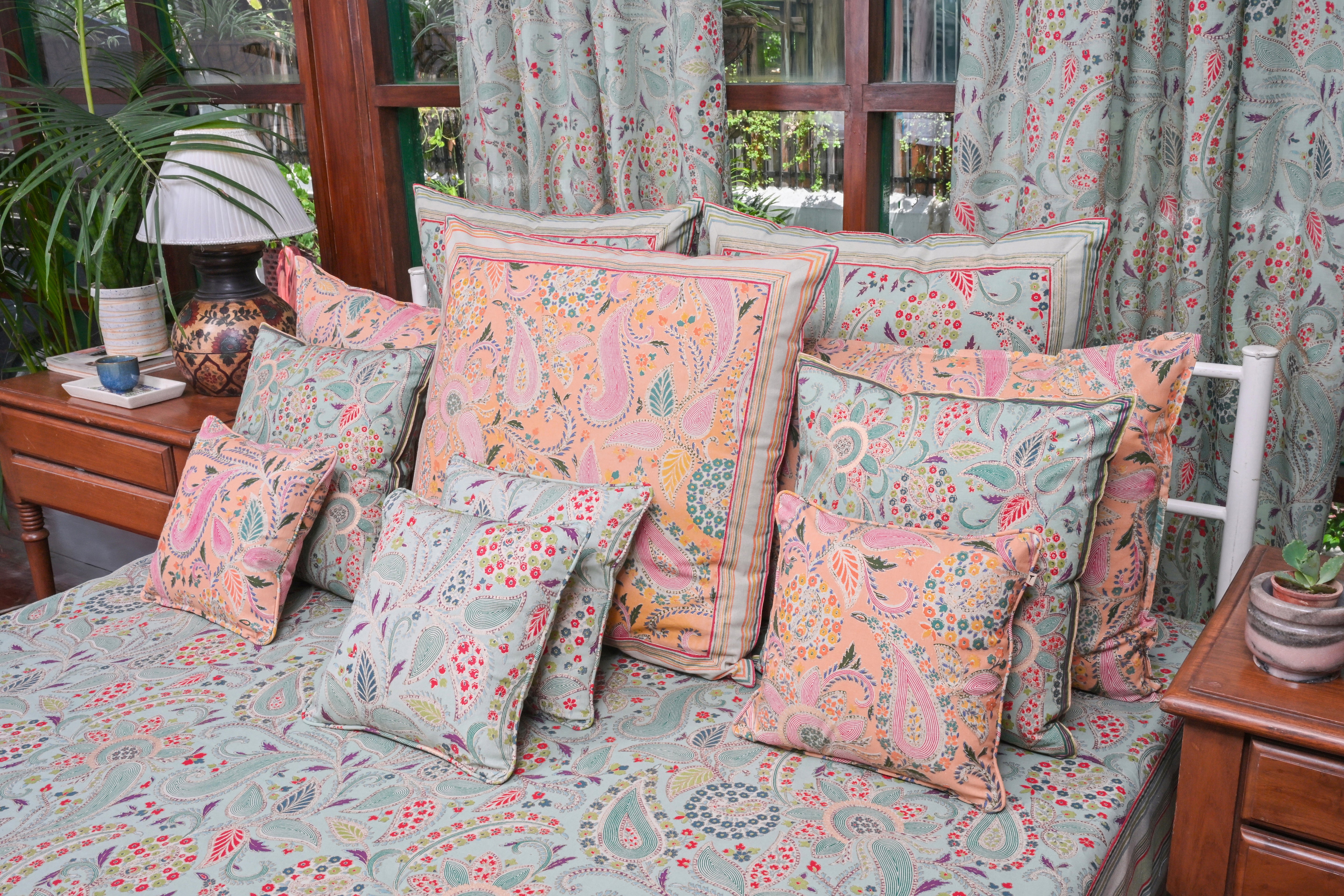 Bed Cover - Mumbai Blossom