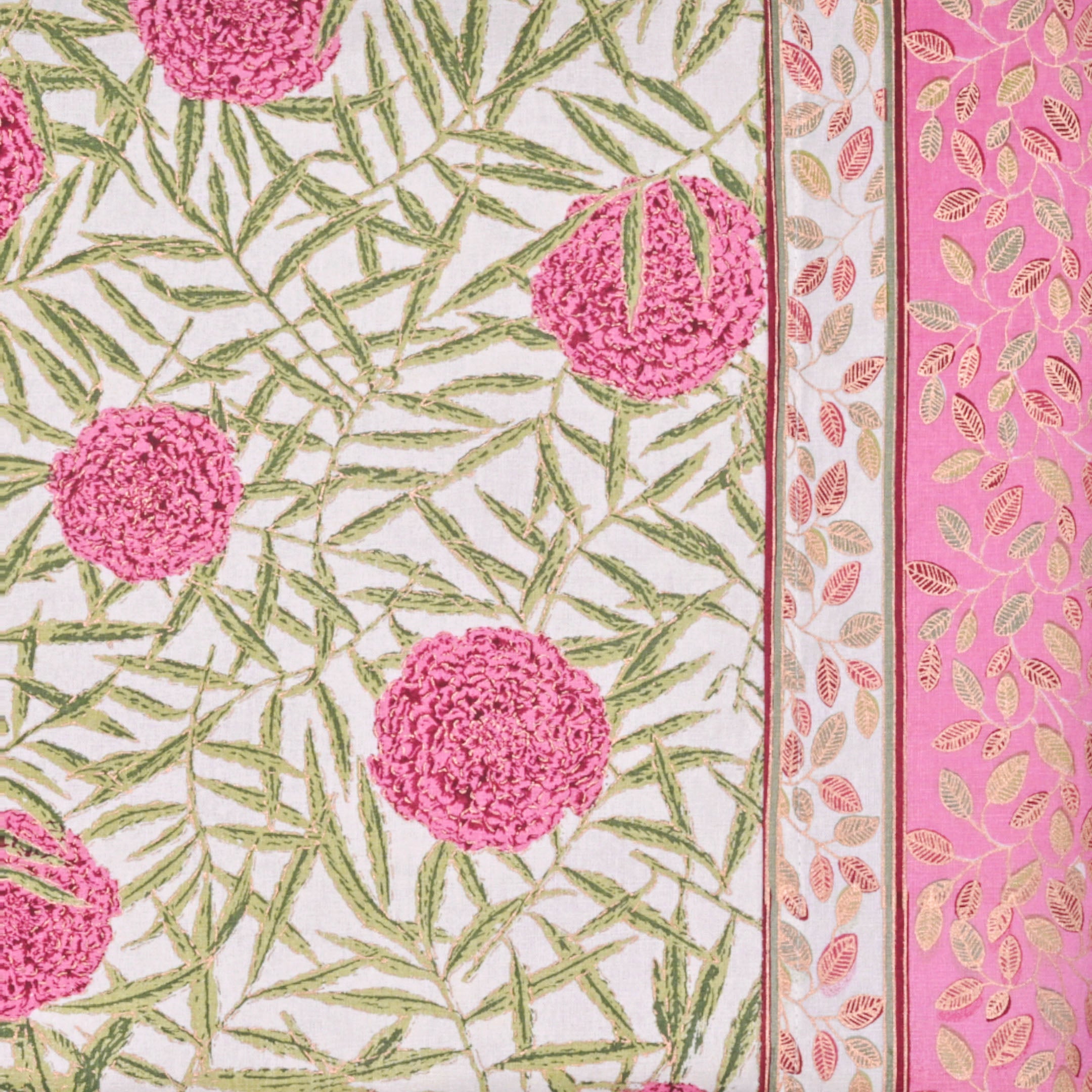 Bed Cover - Small Genda Phool Chum Chum