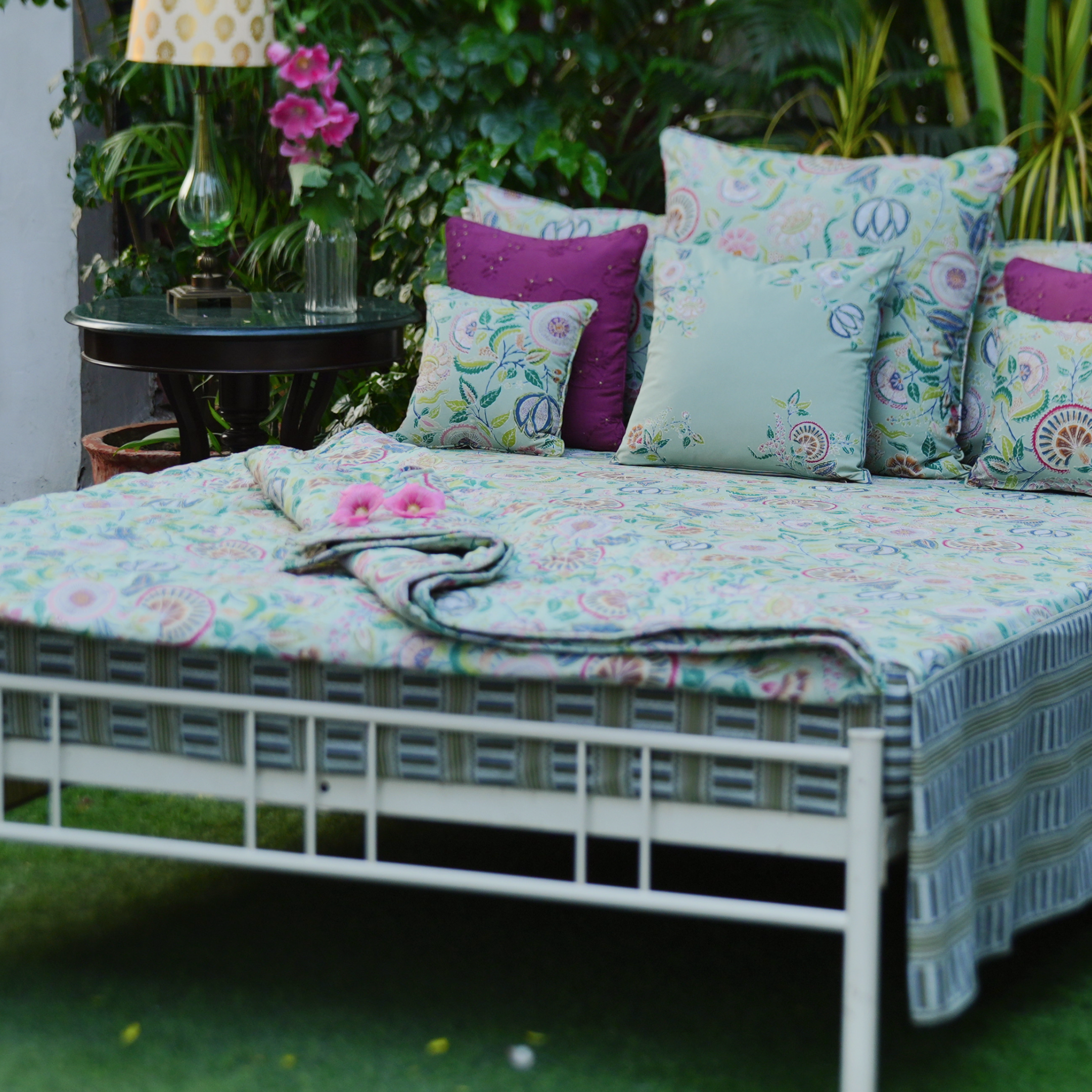 Bed Cover - Mohabbat Foliage