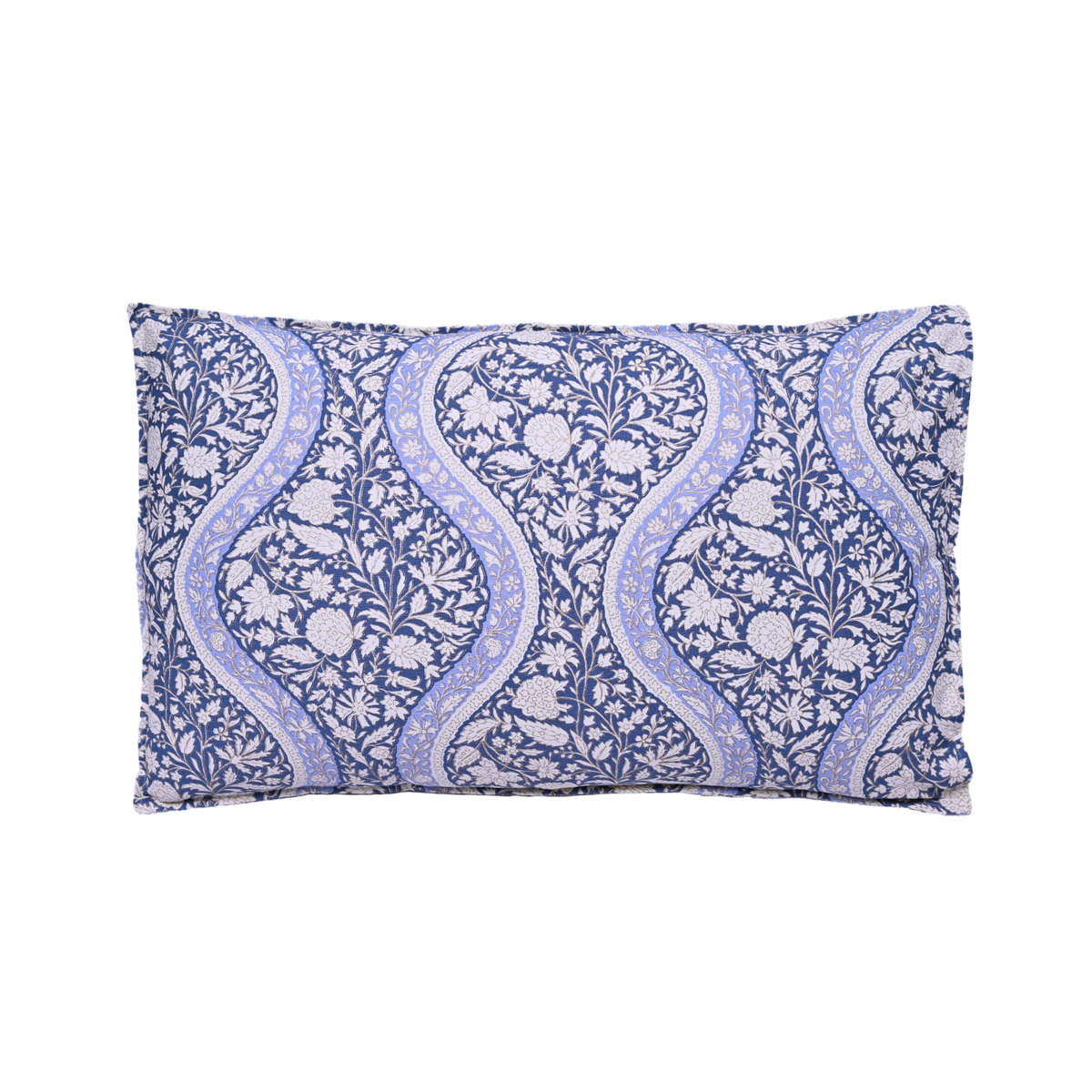 Pillow Cover - Naseem Bagh Blue Manor