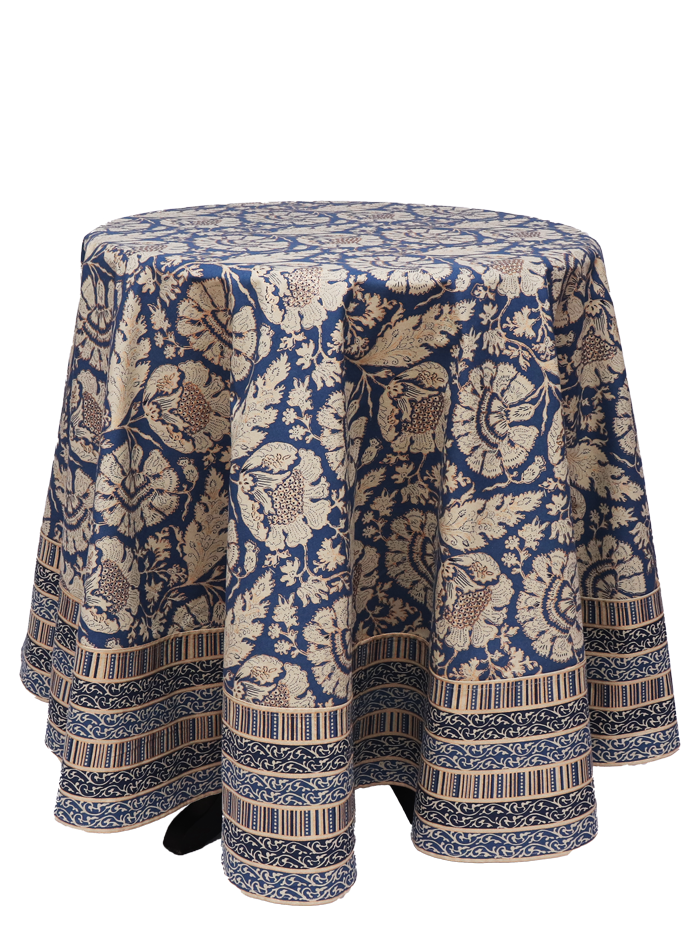 Round Table Cloth - Kombu Rajata