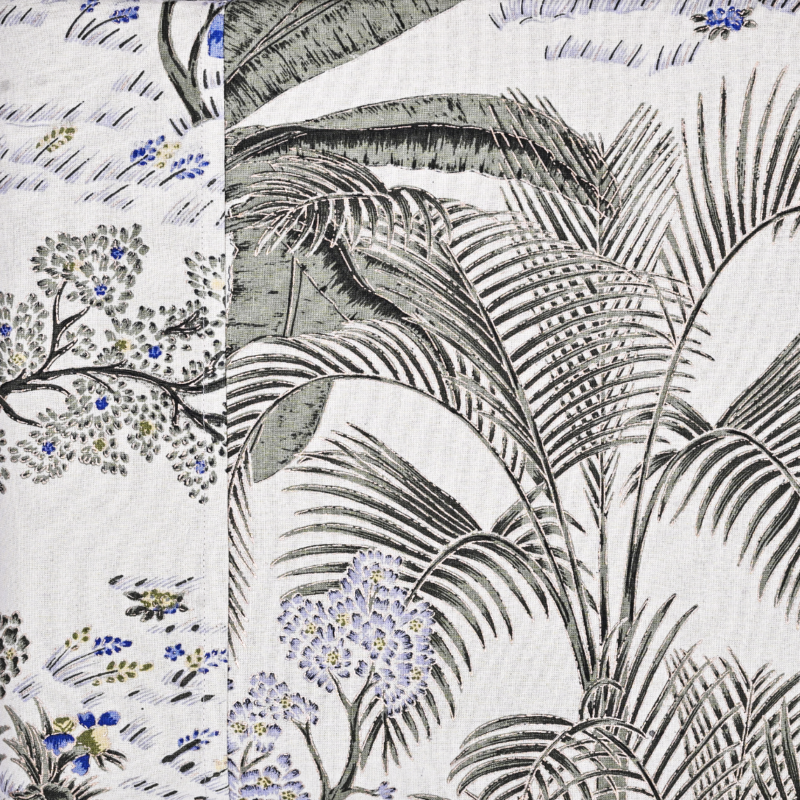 Bed Cover - Village Life Oasis Green
