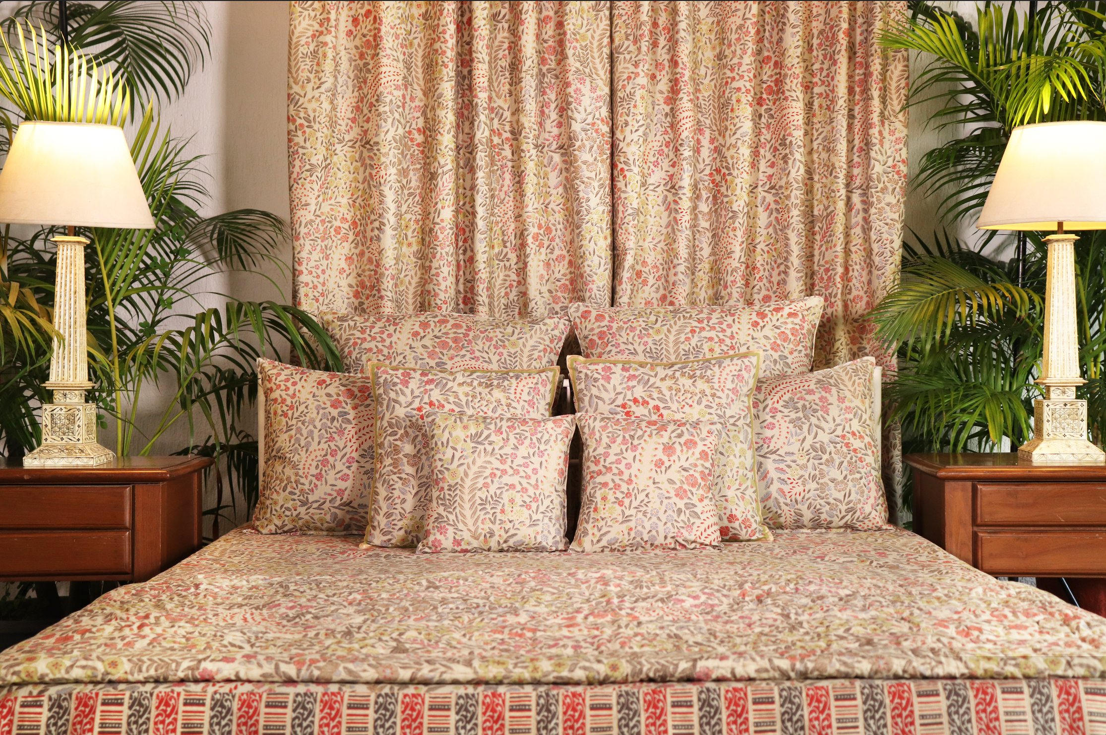 Bed Cover - Shabbir Saffron