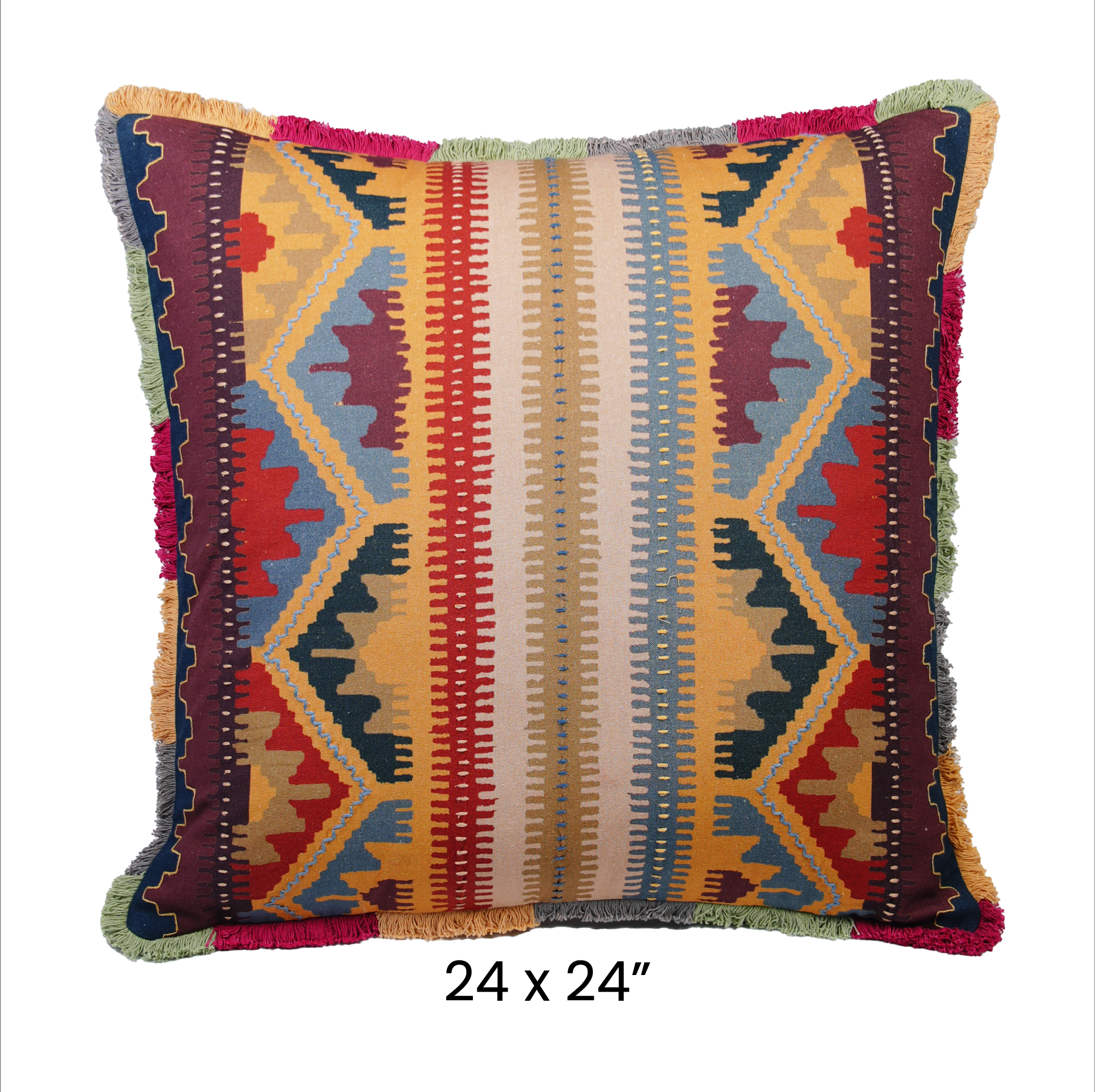 Cushion Cover - Tribal Ladder Rang Sutra