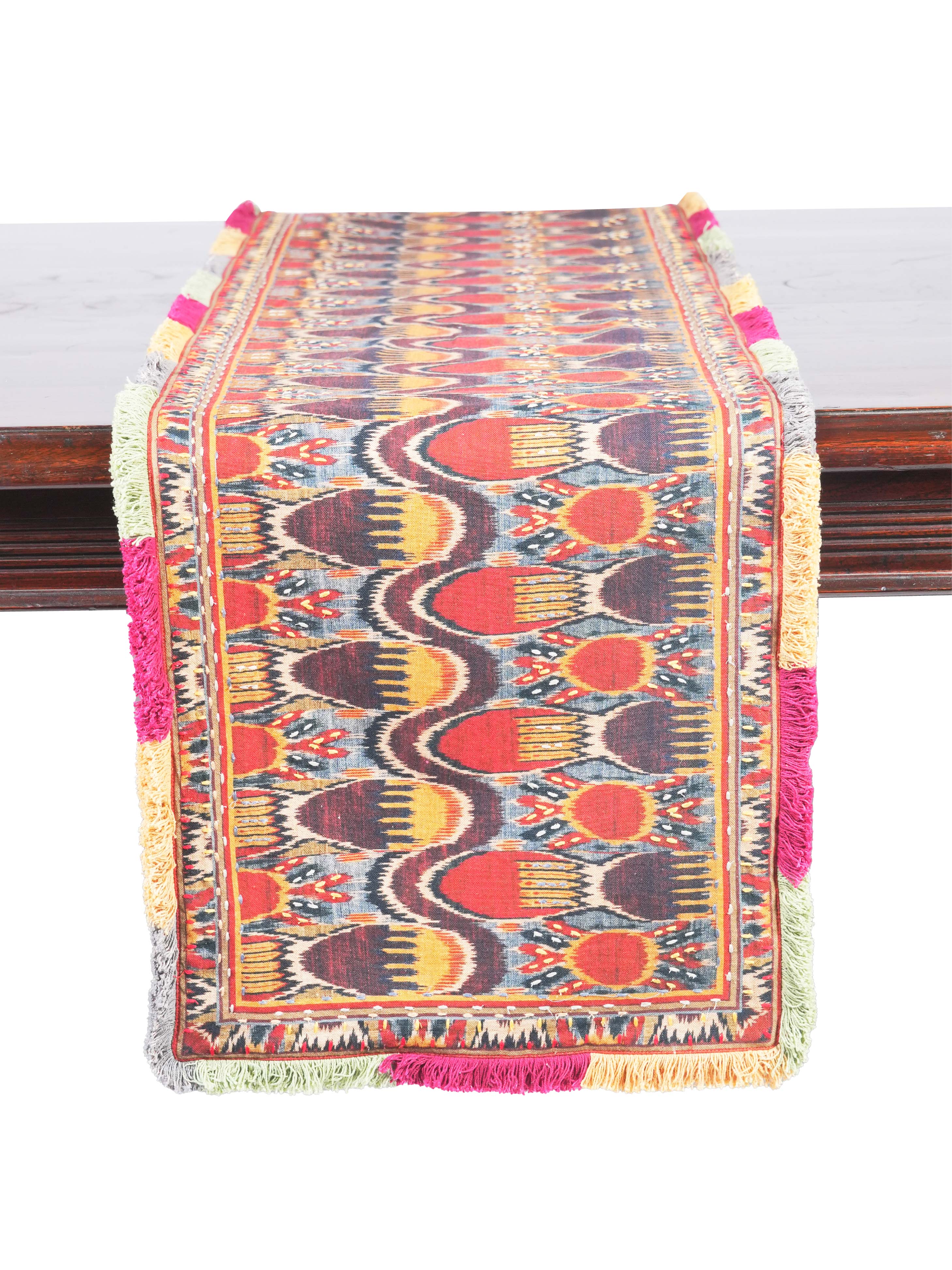 Runner - Ikat Sun Arch Terra Glow
