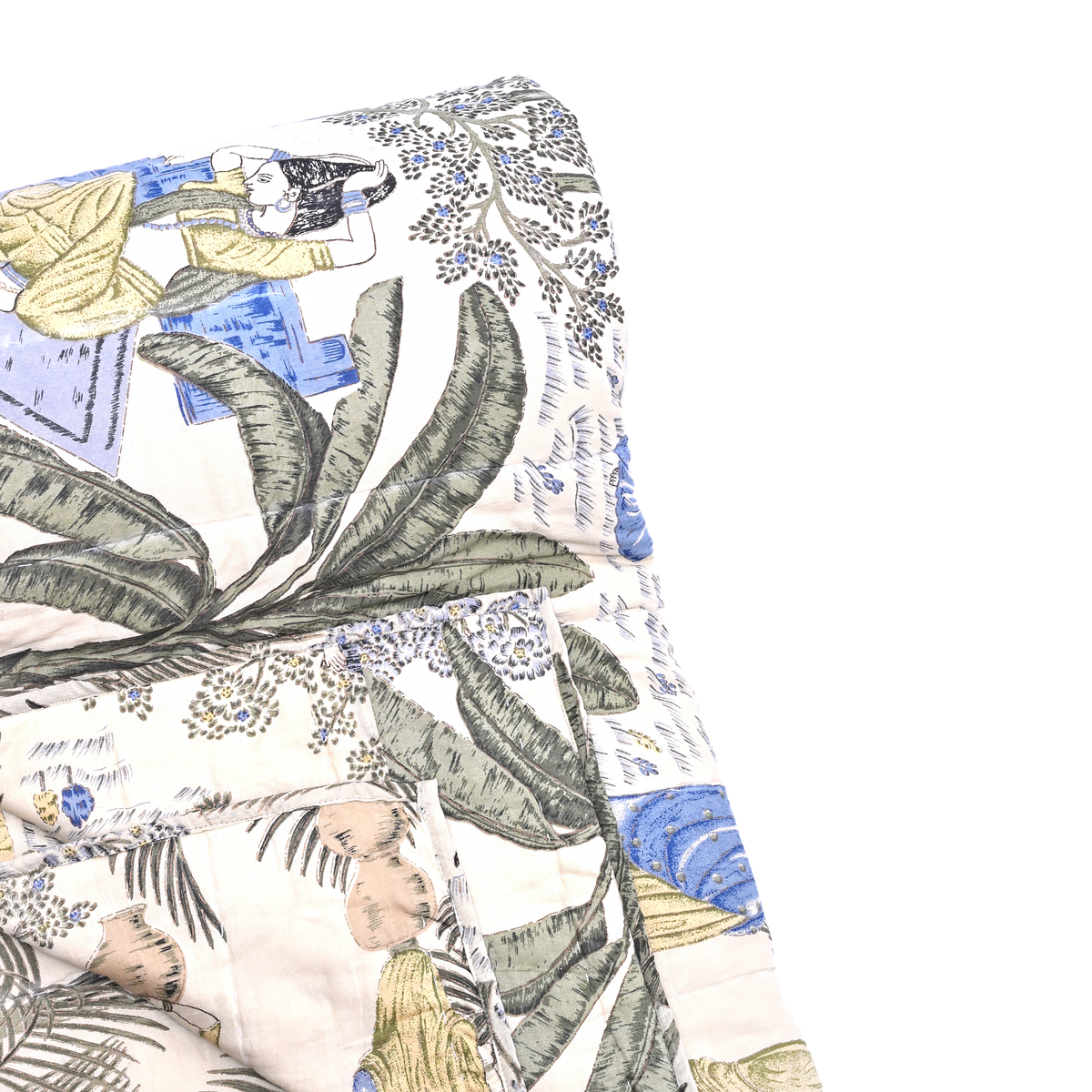 Quilt - Village Life Oasis Green