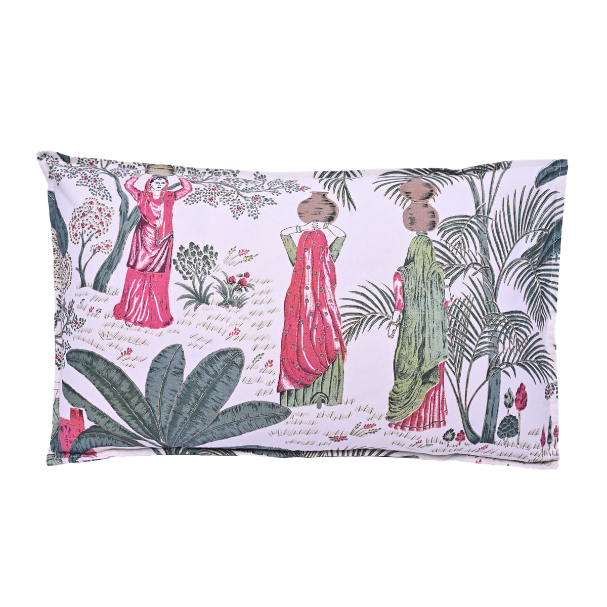 Pillow Cover - Village Life Rose Mist