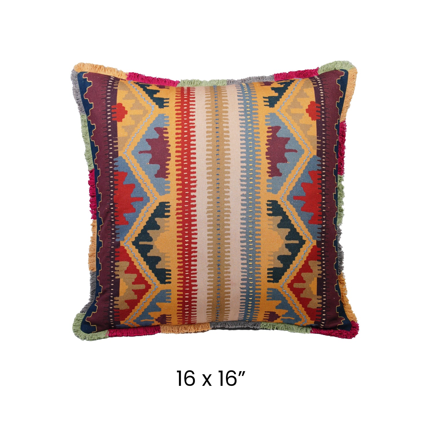 Cushion Cover - Tribal Ladder Rang Sutra