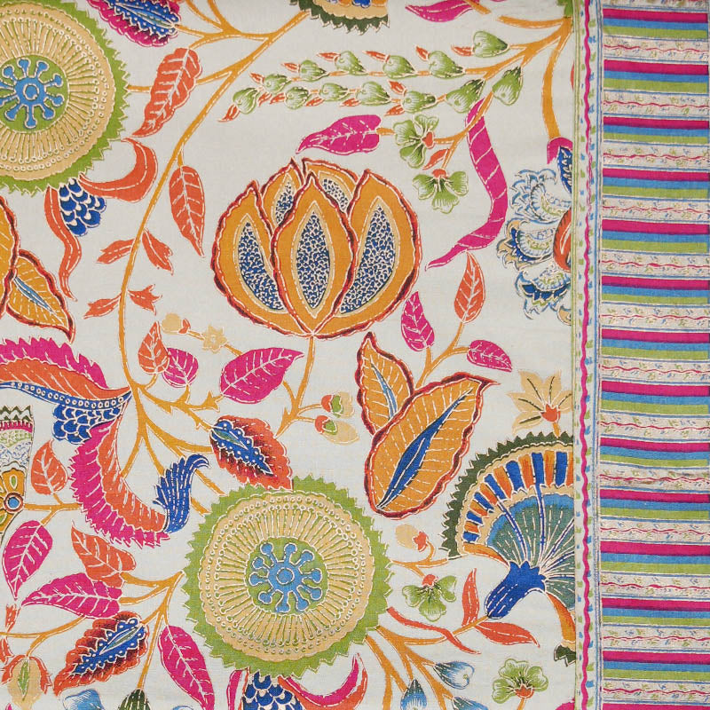 Bed Cover - Mohabbat Garnet