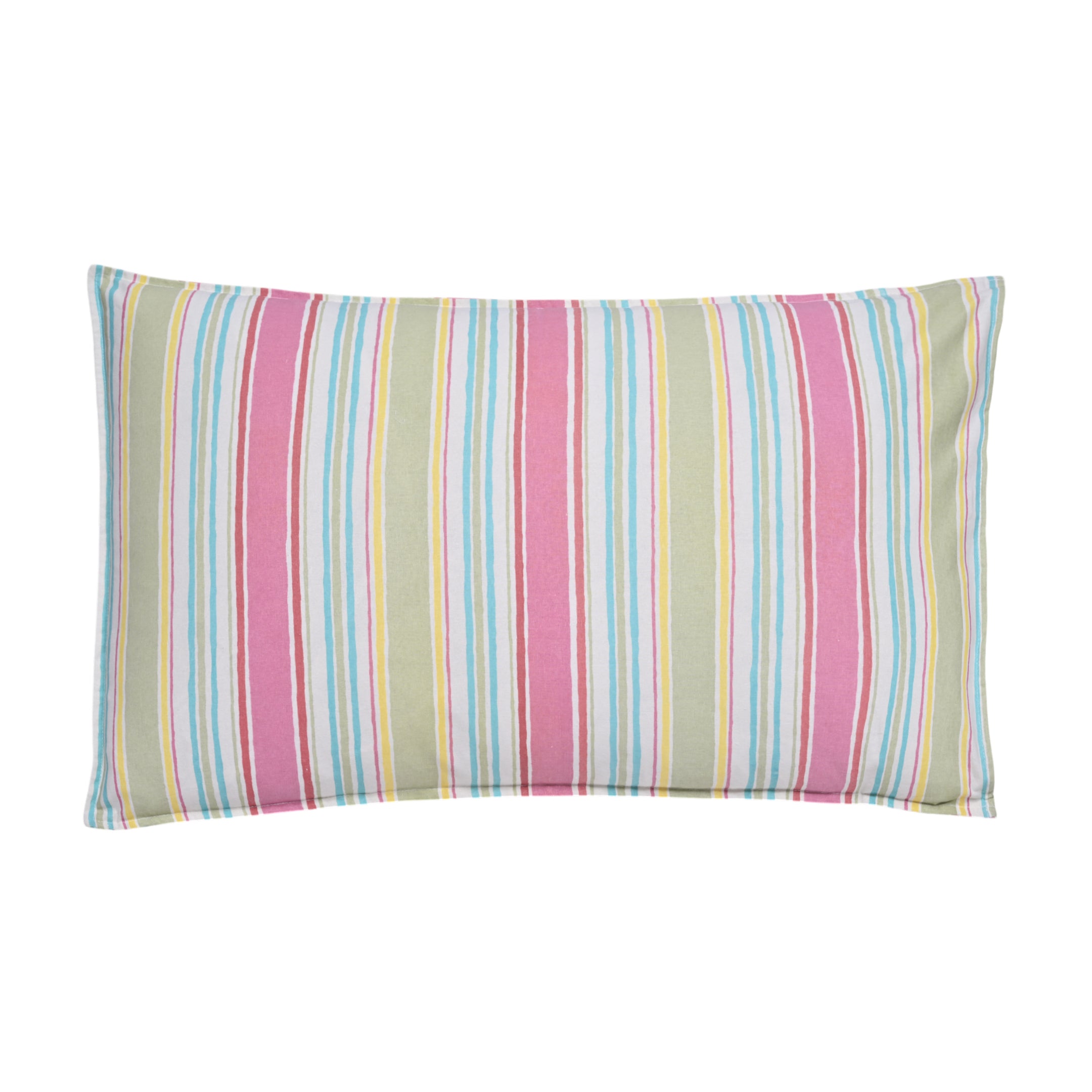 Pillow Cover - Breuninger Stripe Green Sheen