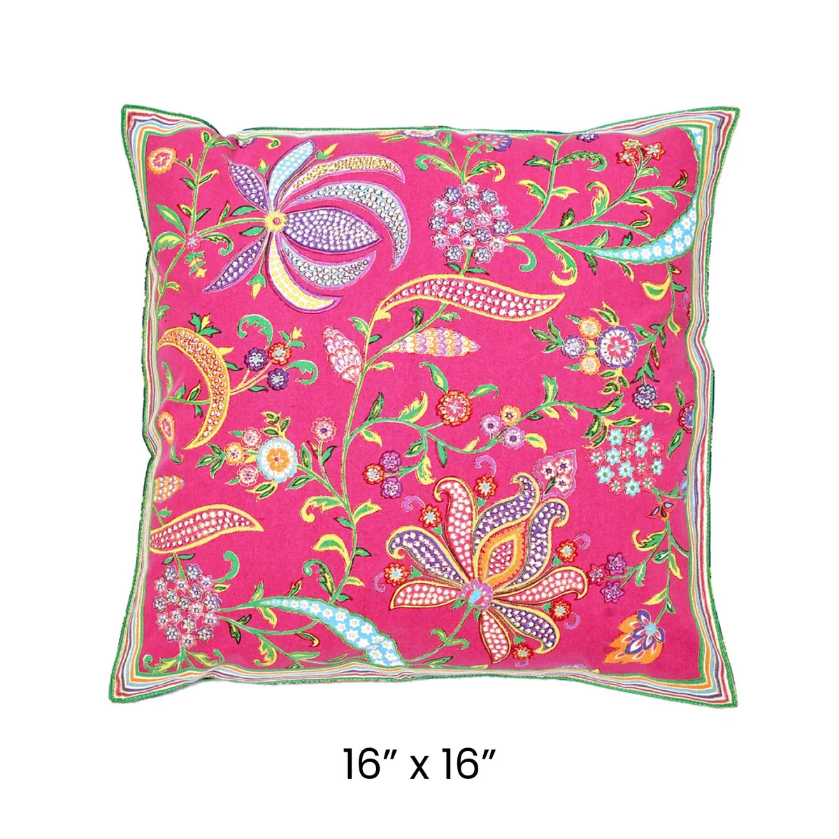 Cushion Cover - Chilgoza Heritage Blue