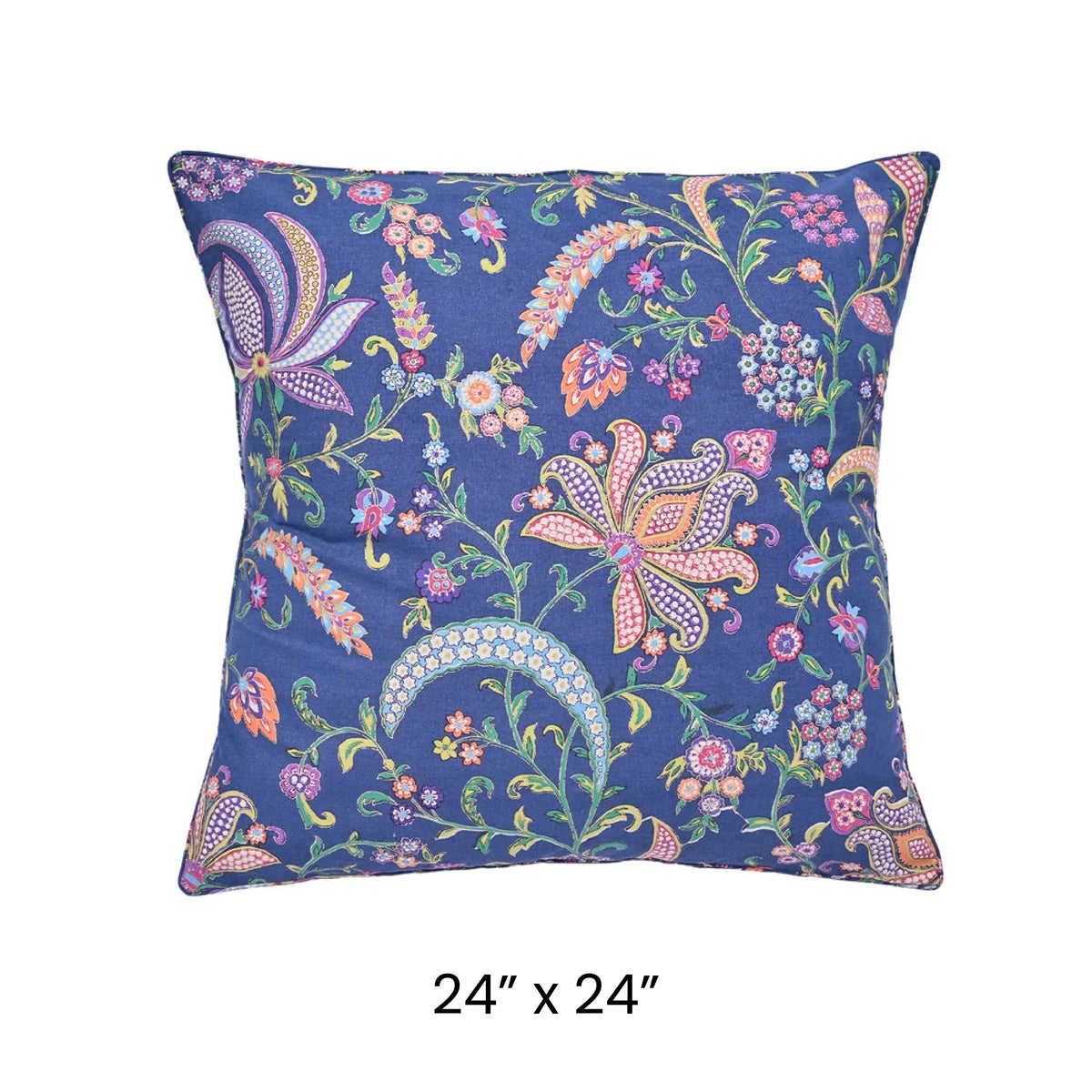 Cushion Cover - Chilgoza Heritage Blue