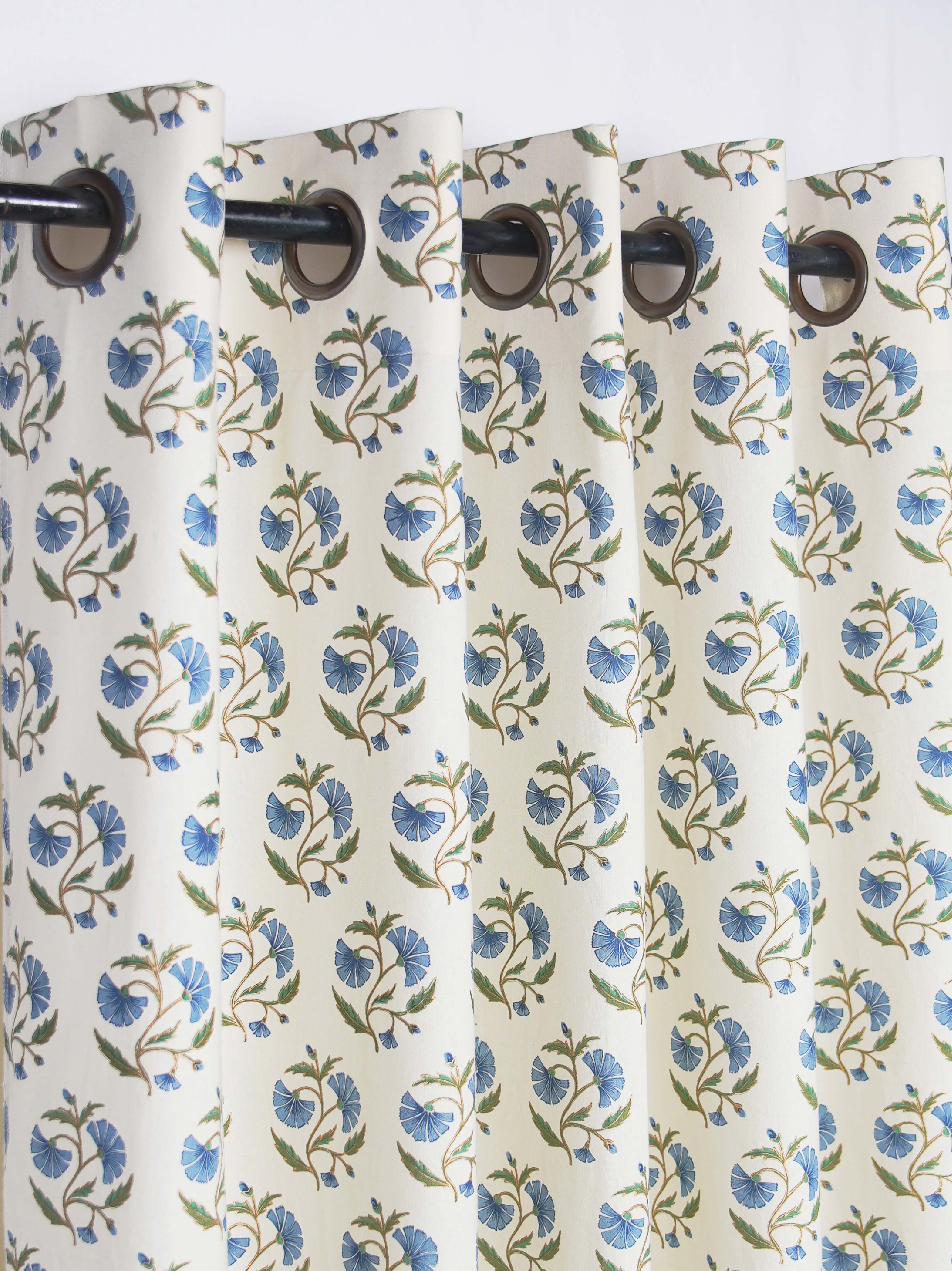 Curtain - Bina Gola Baja Blue