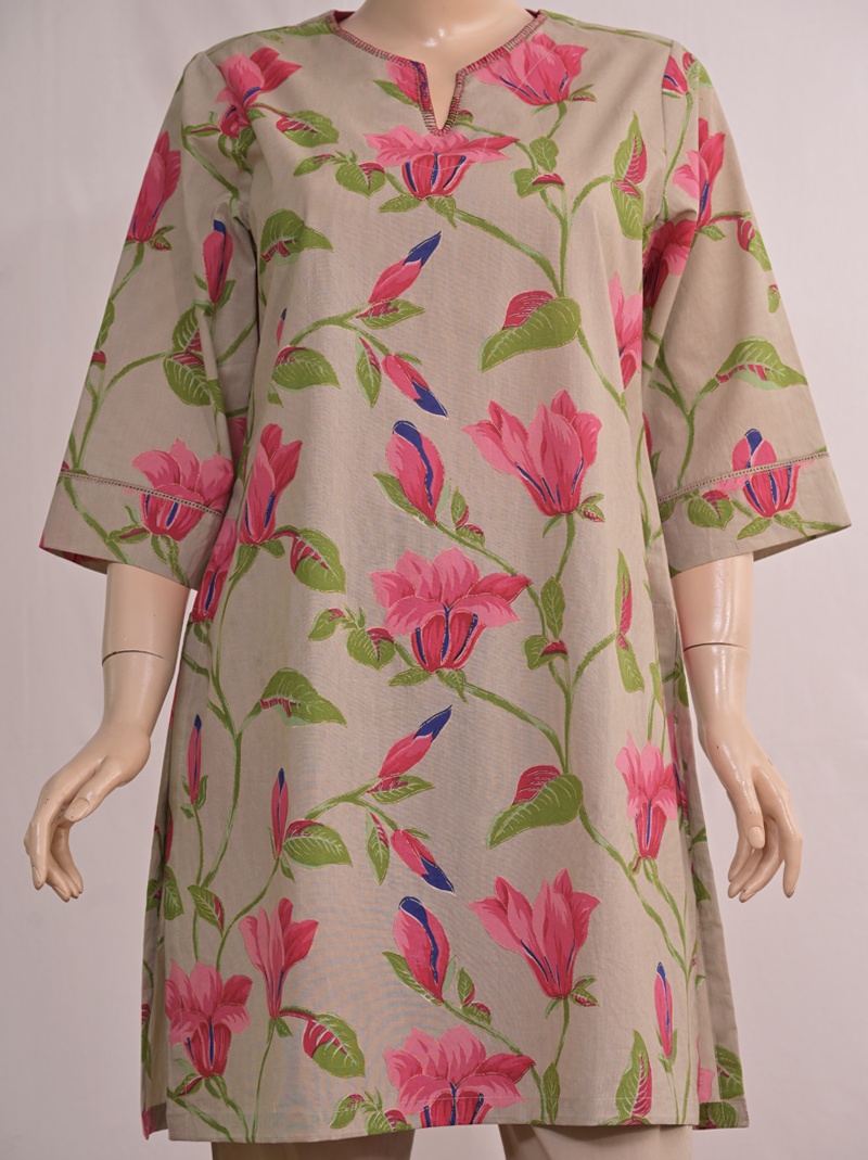 Tulip Vahini Kurta Gulab
