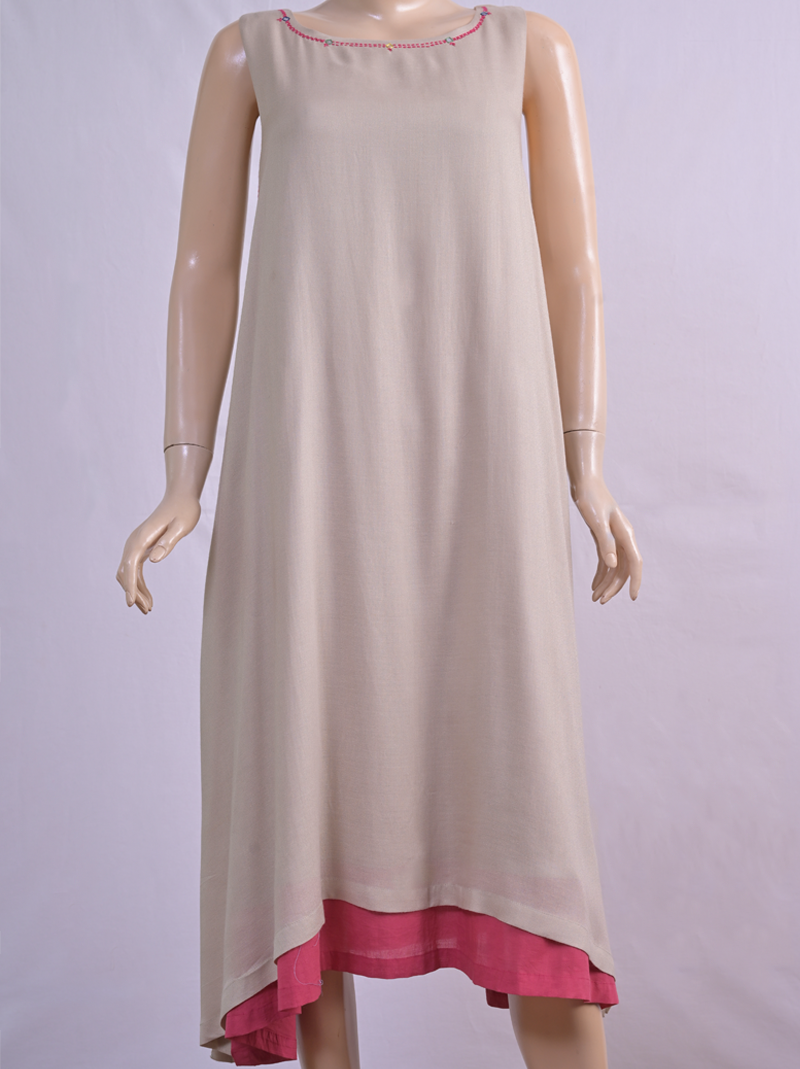 Tulip Leela Dress Beige