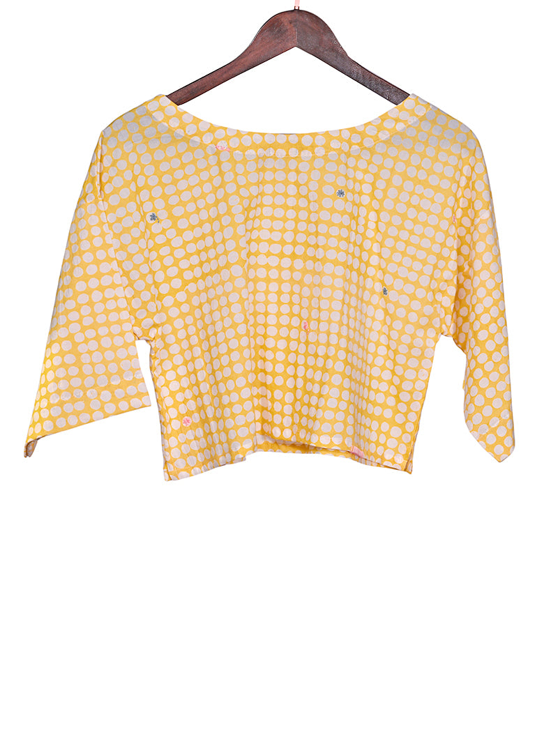 Kutch Top - Polka Dot Peela
