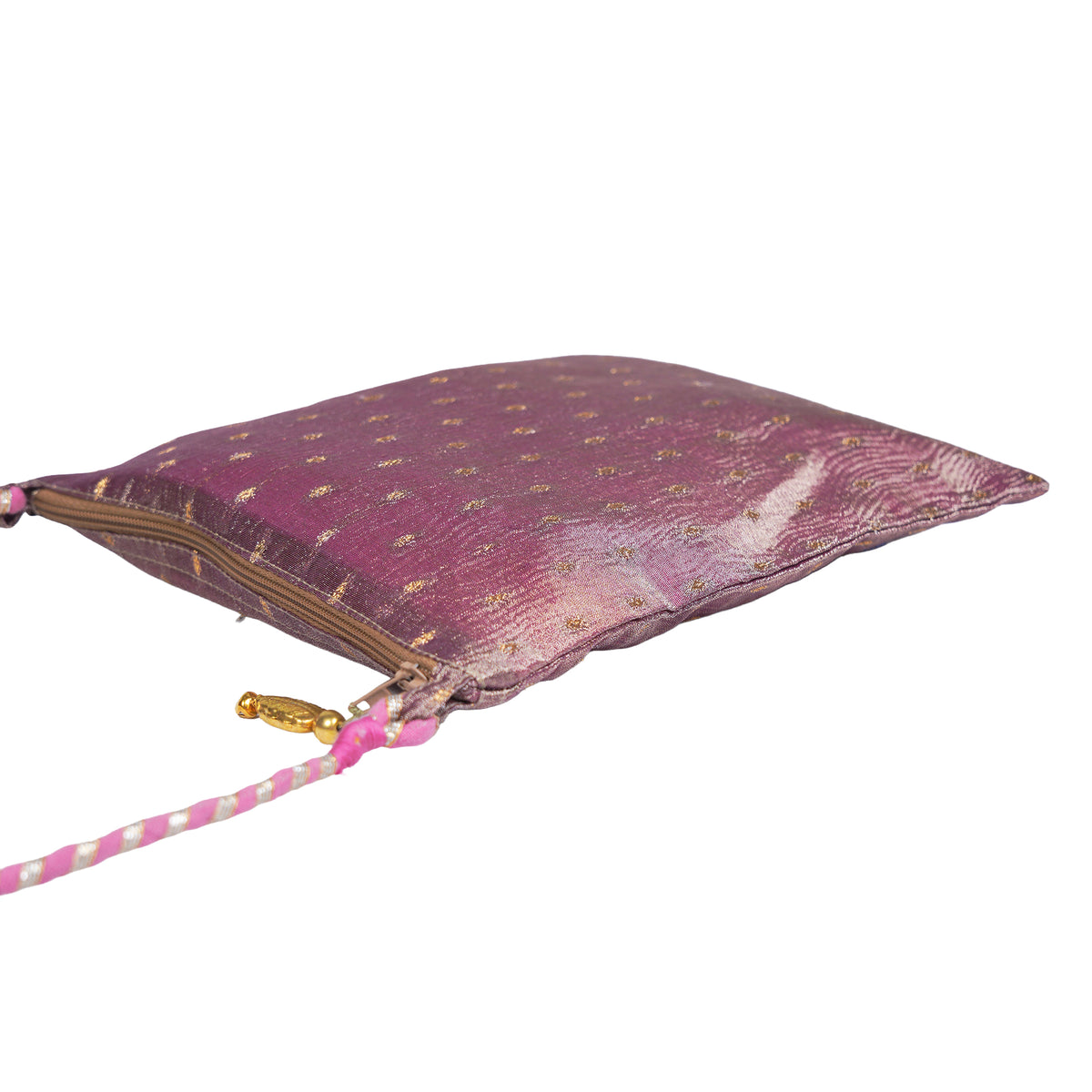 Juhi Organza Sling Bag - Vintage Pink